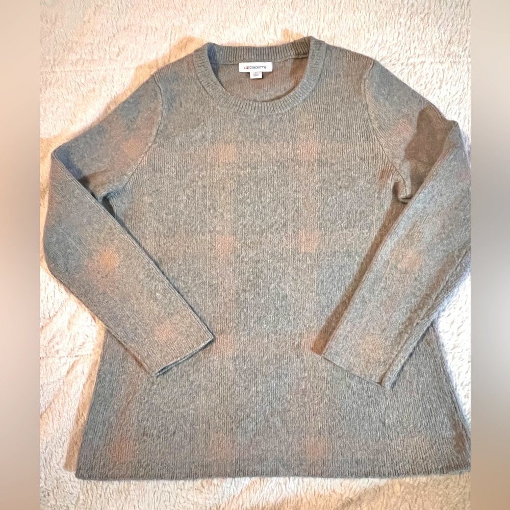 Liz Claiborne Geometric Sweater Size Medium